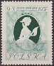 Poland 1957 Stamp Day 60 GR Violet Scott 790. Polonia 790. Uploaded by susofe